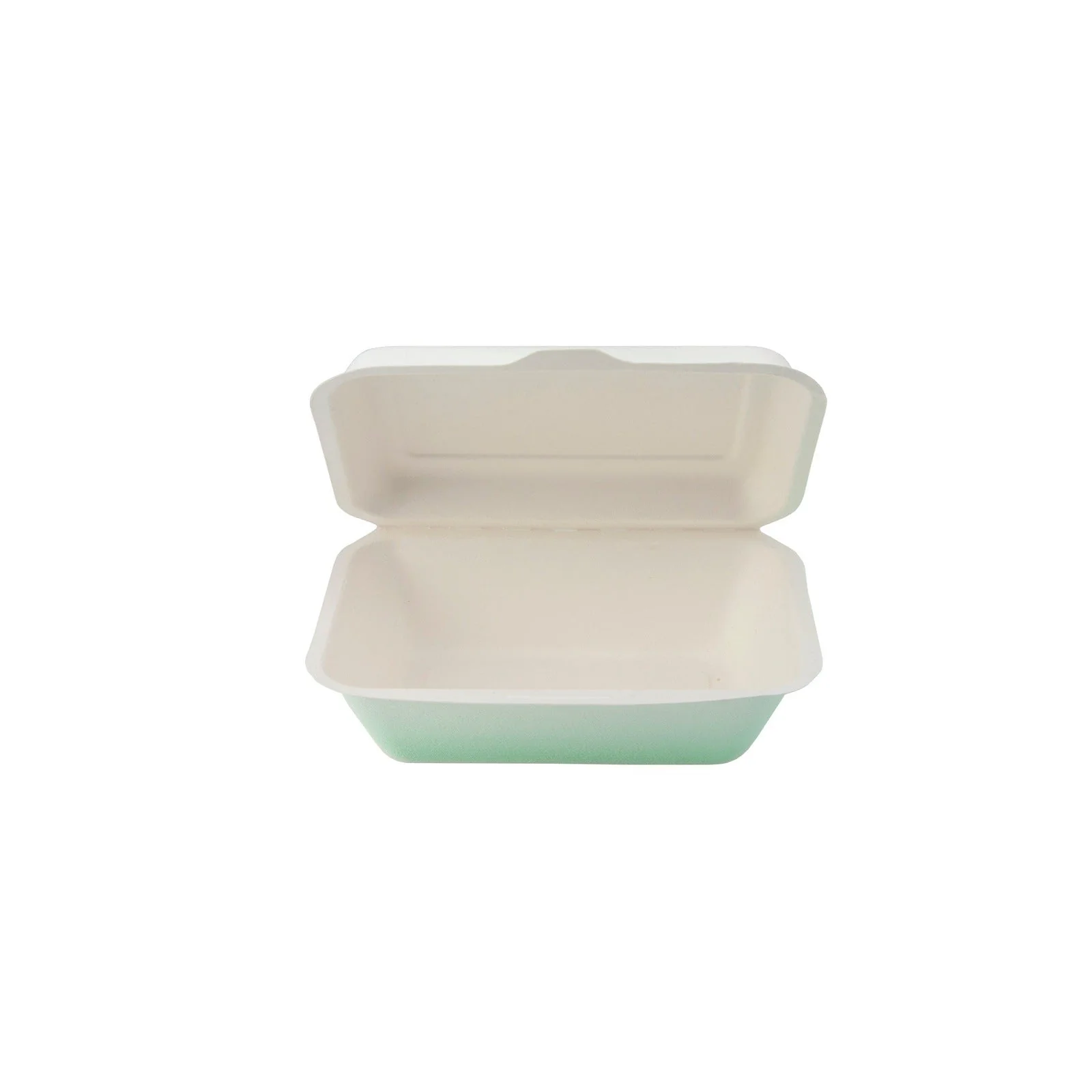 Small Hoagie Box Fiber Hinged Container, 200-Count Case - Image 2