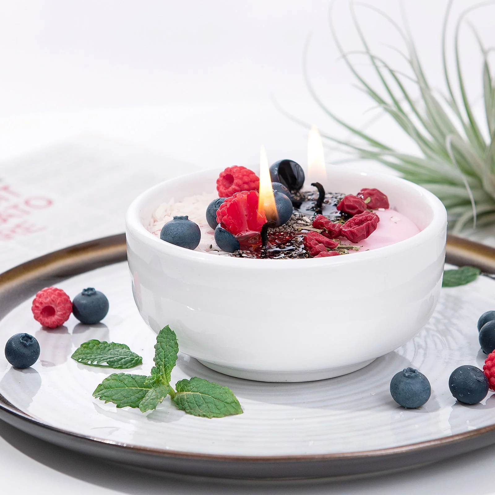 Smoothie Yogurt Acai Bowl Candle - Image 3