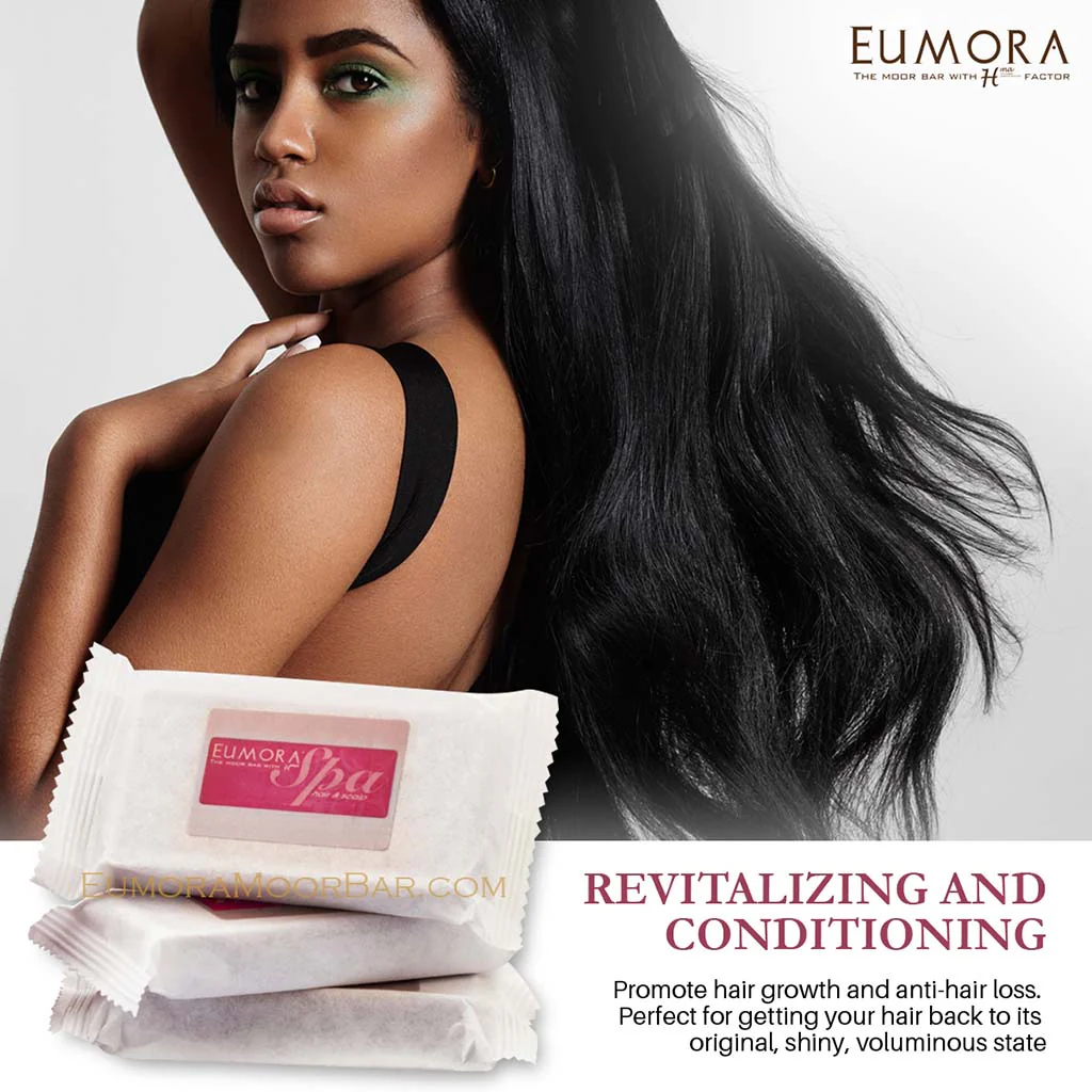 Spa Shampoo Bar (4 x 25g Bar) by Eumora Moor Bar - Image 5