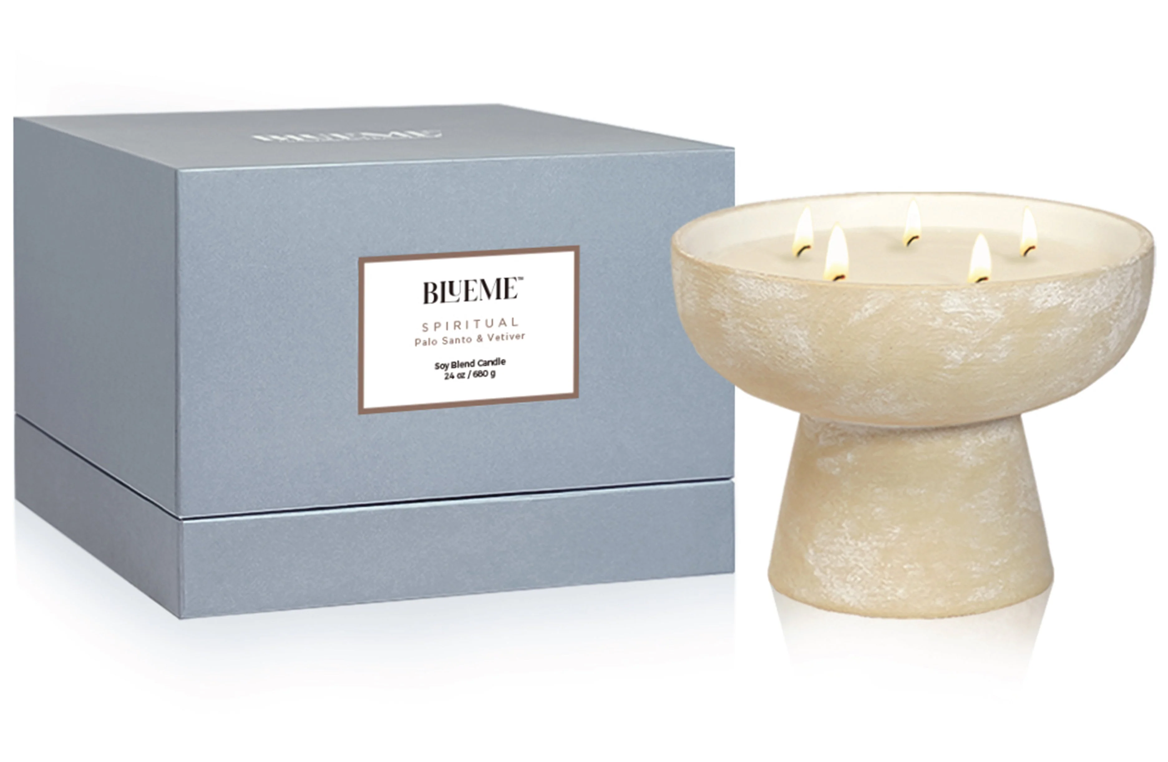 Spiritual - Ceramic Refillable Candle - Palo Santo & Vetiver - Image 6