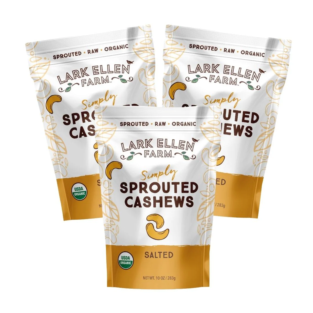 Cashews Lightly Salted. Sprouted Organic - Image 6