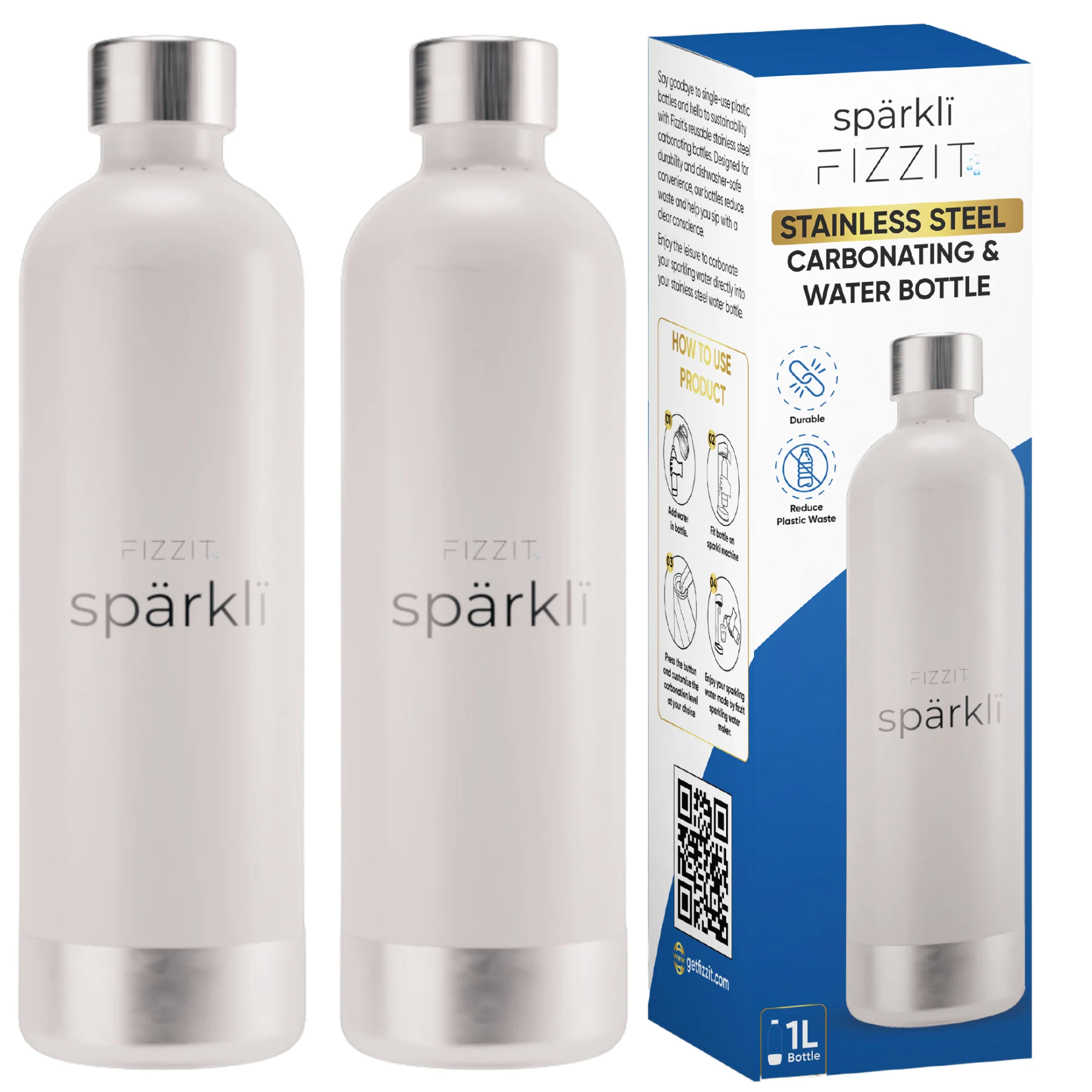 Stainless Steel Carbonation Bottle & Water Bottles - Image 11