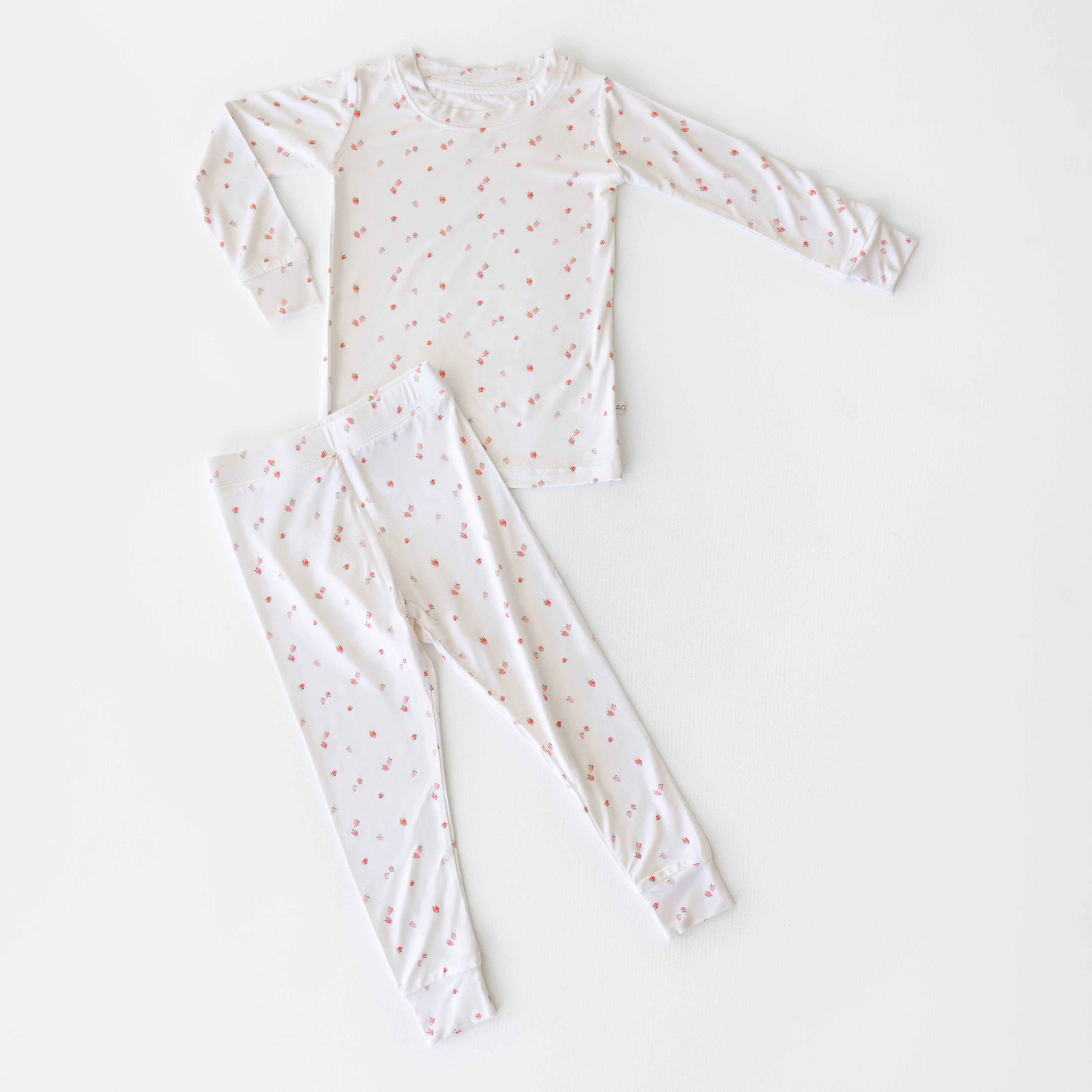 Strawberry Bamboo Pajamas - Image 2