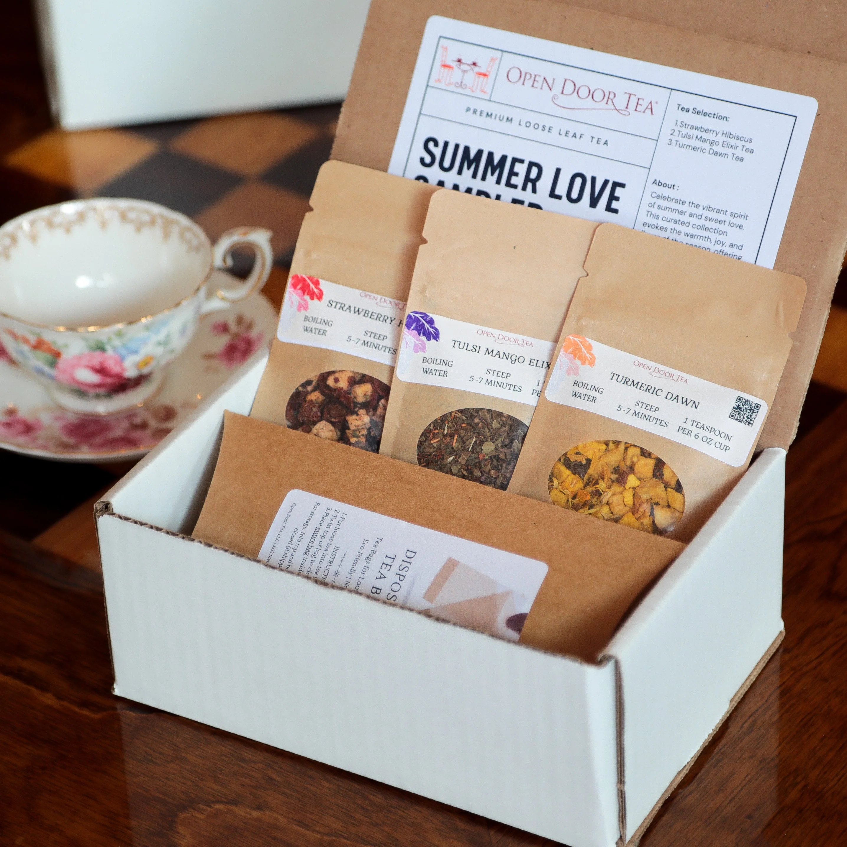 Summer Love Tea Sampler by Open Door Tea - Image 3