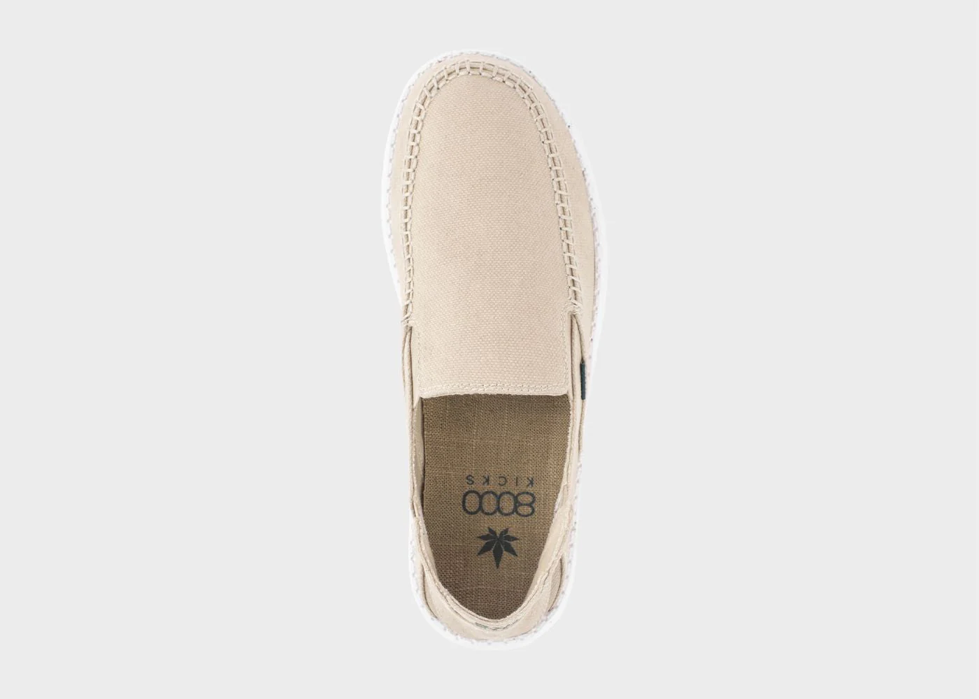 SunSlide Hemp slip-on for Men in Beige - Image 3