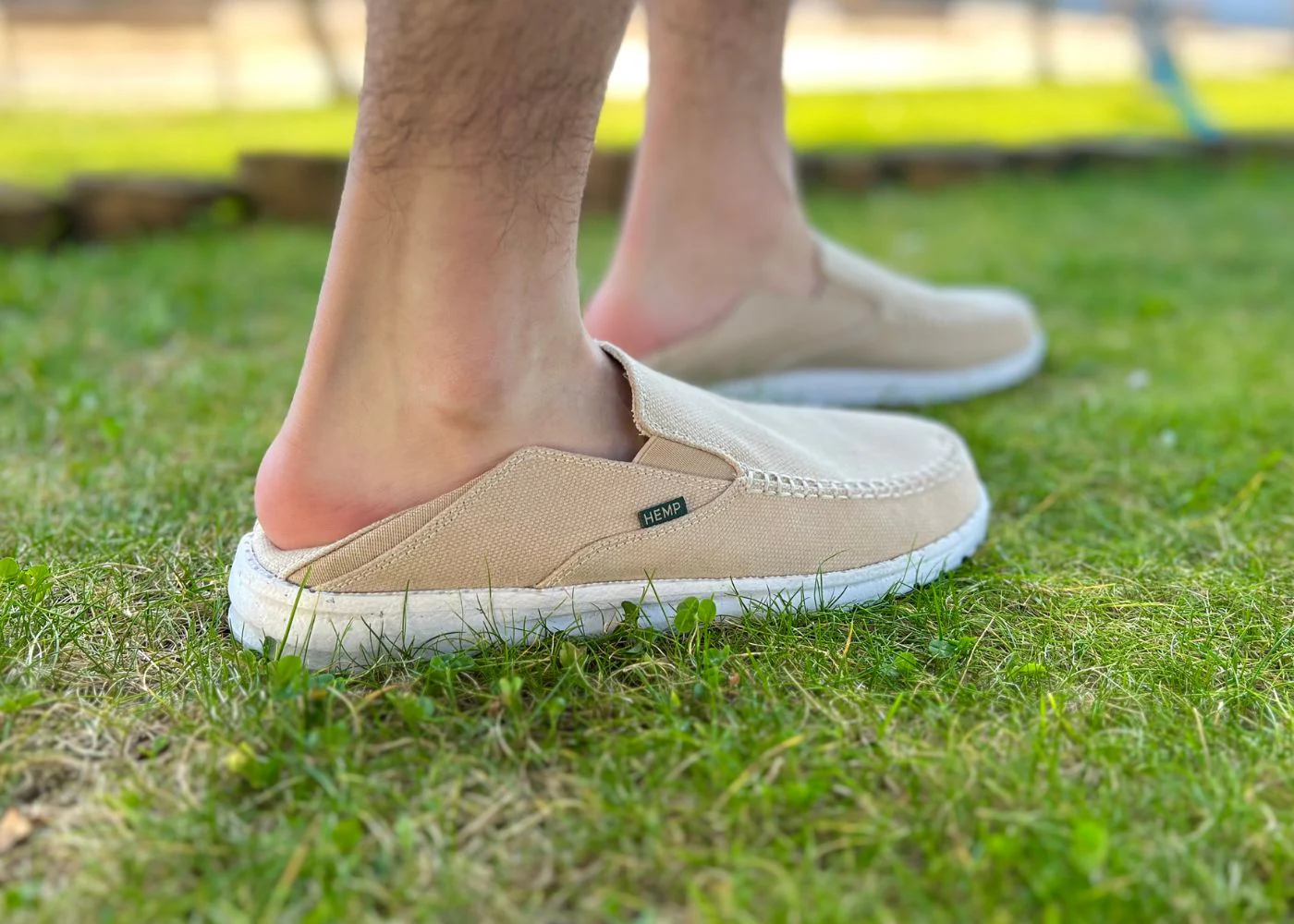 SunSlide Hemp slip-on for Men in Beige - Image 6