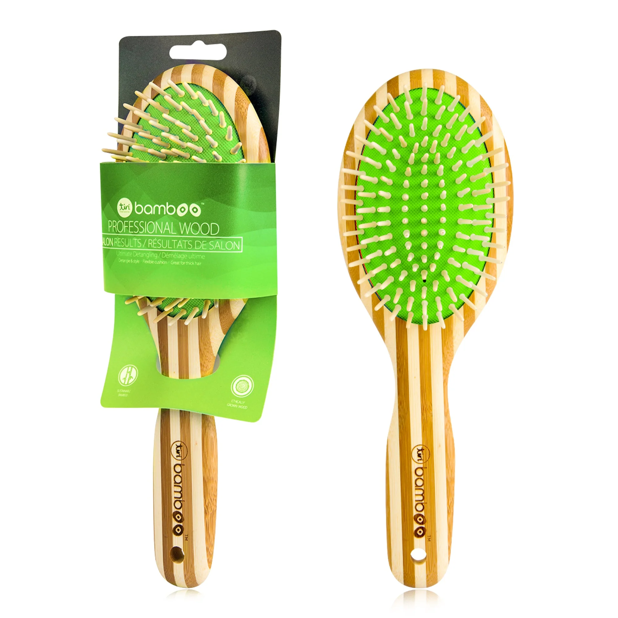 Sustainable Bamboo Brush with Natural Bristles - Image 11