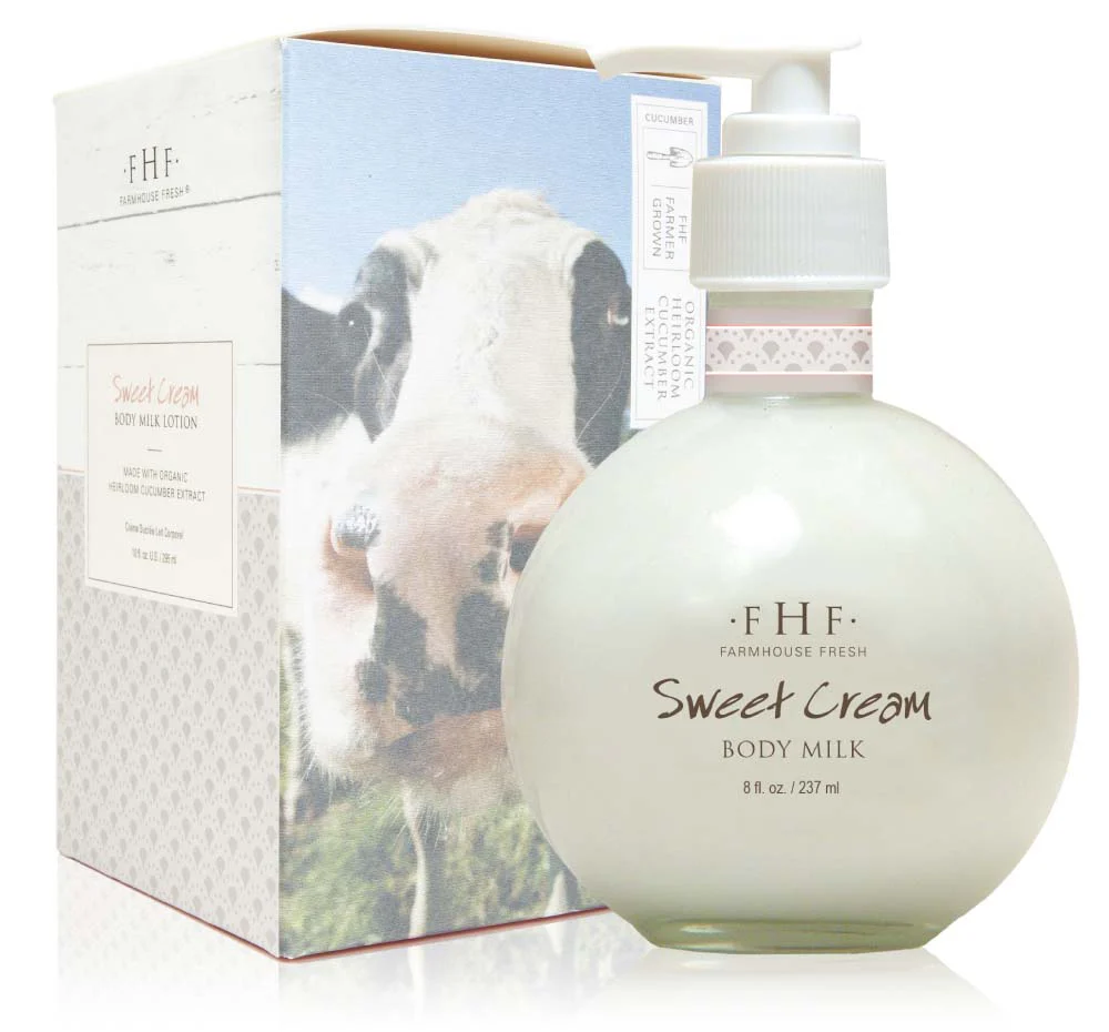 Sweet Cream Body Milk Lotion - Pump Top by FarmHouse Fresh skincare - Image 4