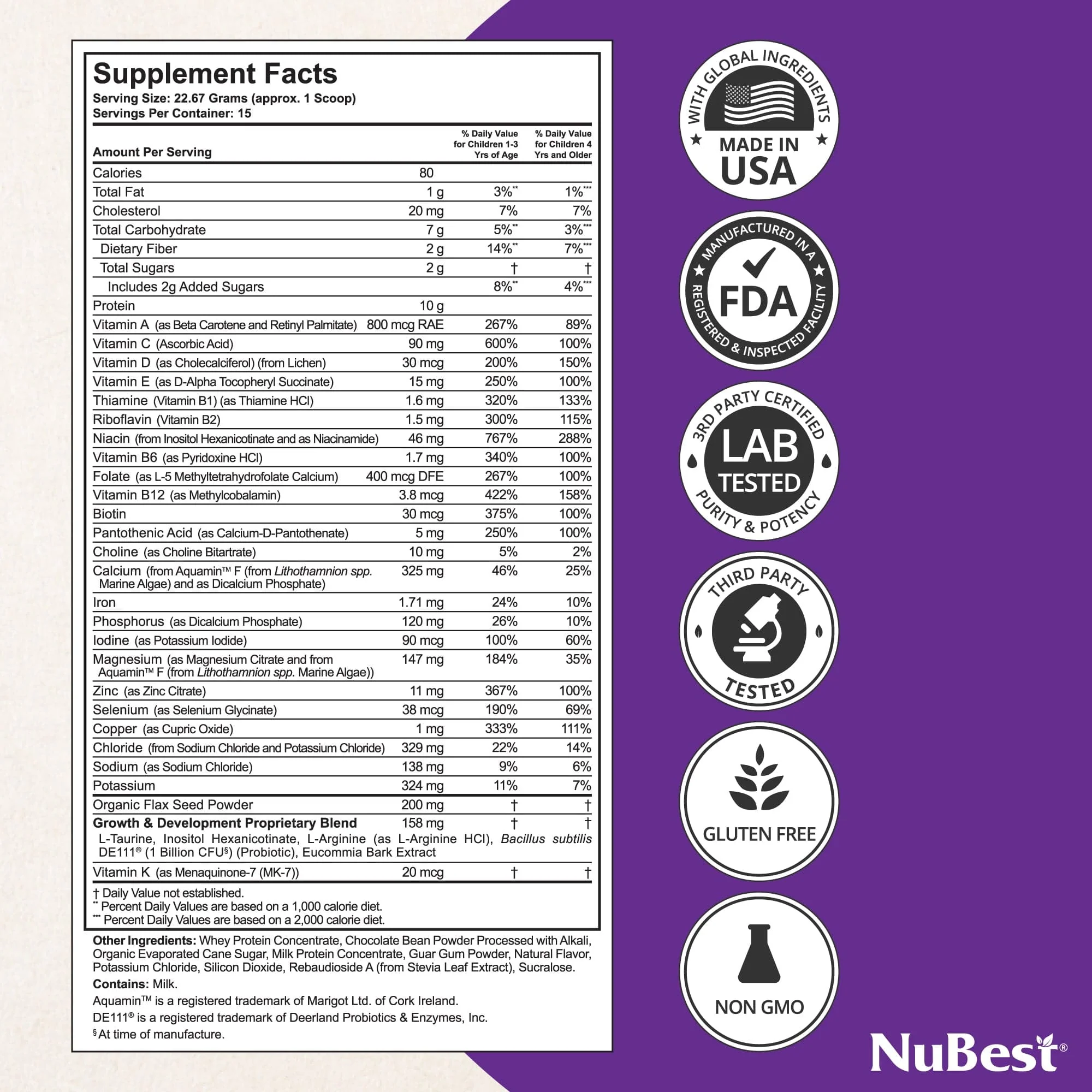 Tall Kids & Pro Duo by NuBest Nutrition® - Image 6