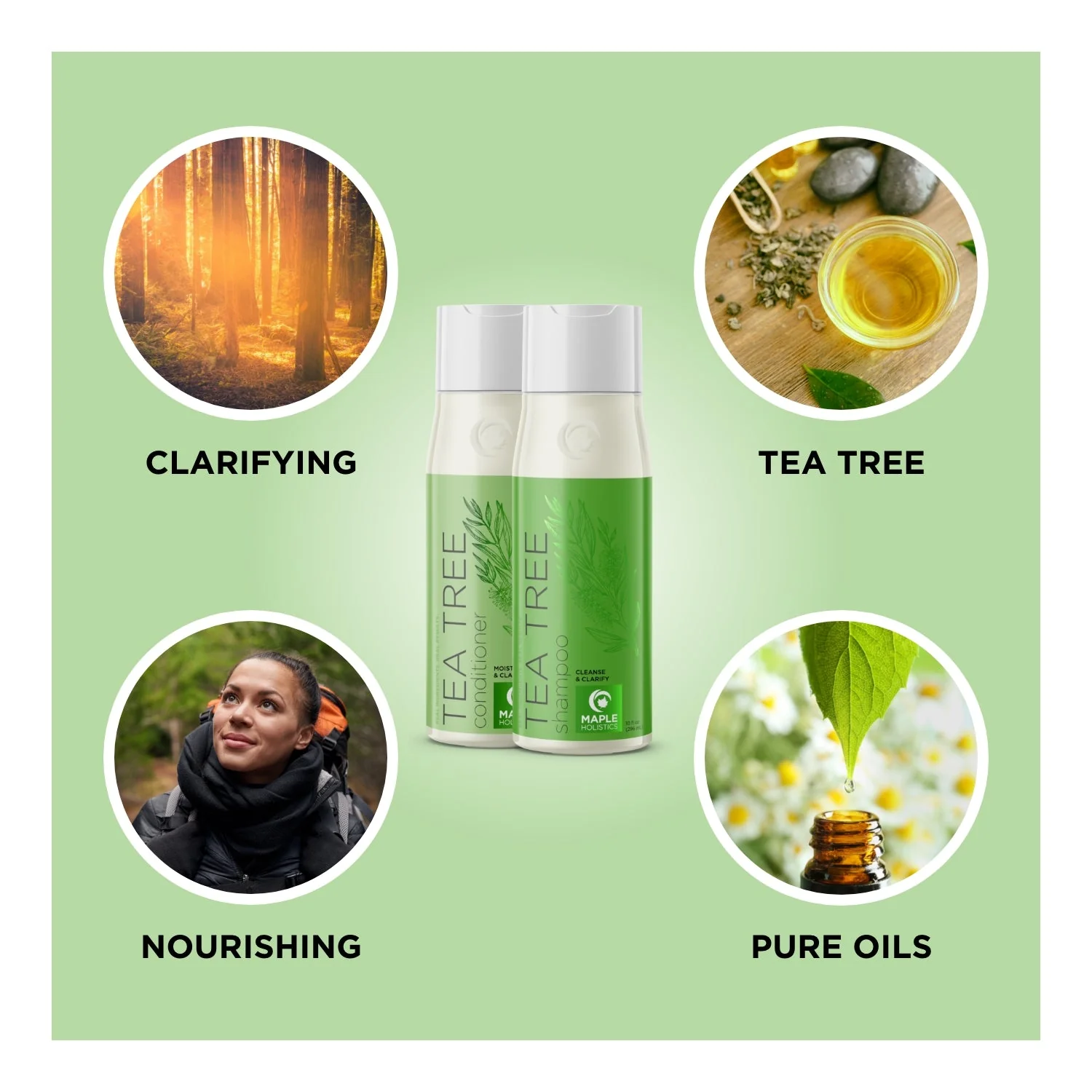 Tea Tree Shampoo and Conditioner Set - Image 25