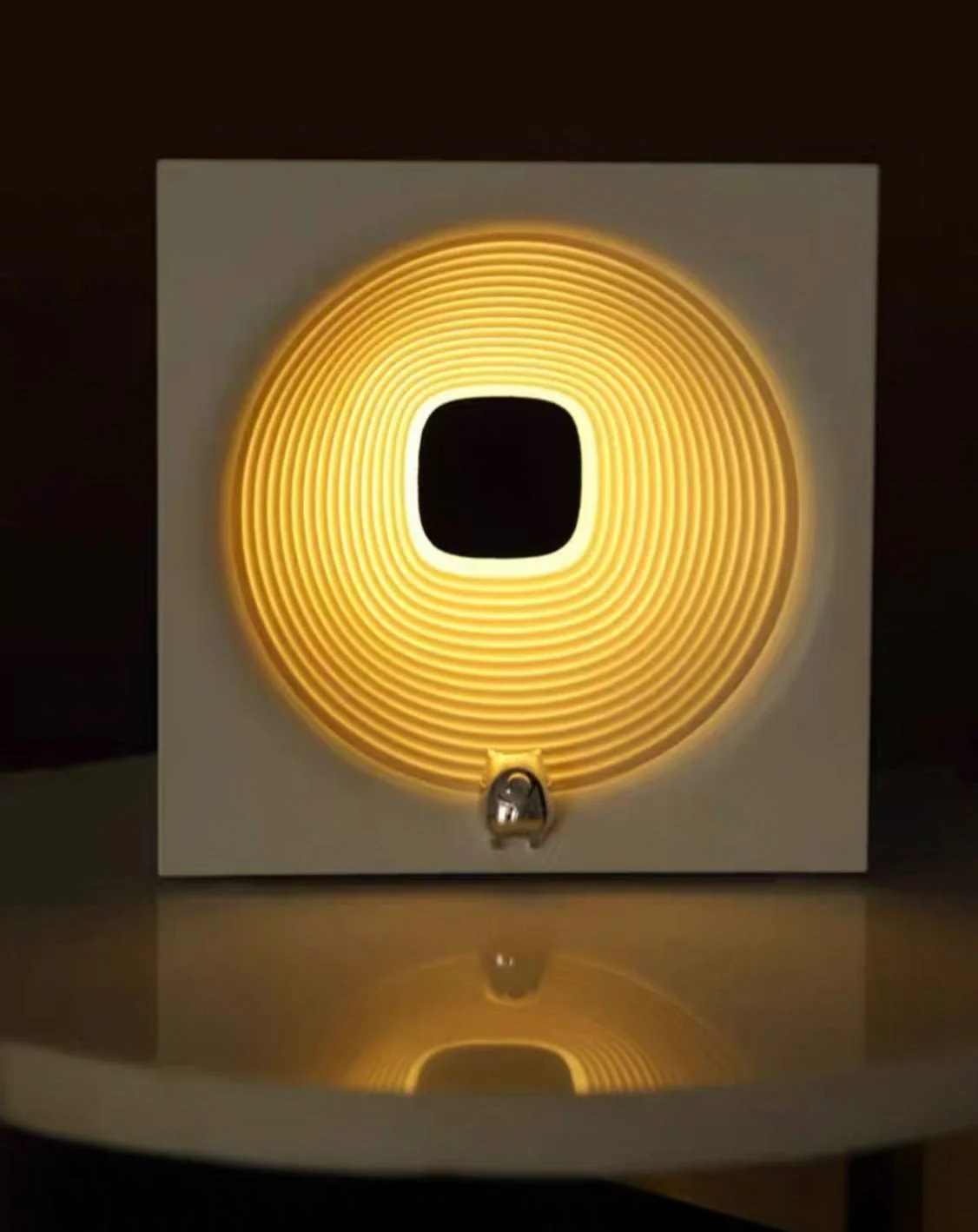 Time Machine Sleep Inducing Bedside Lamp with Speaker - Dimmable Sleep Aid Night Light - Image 4