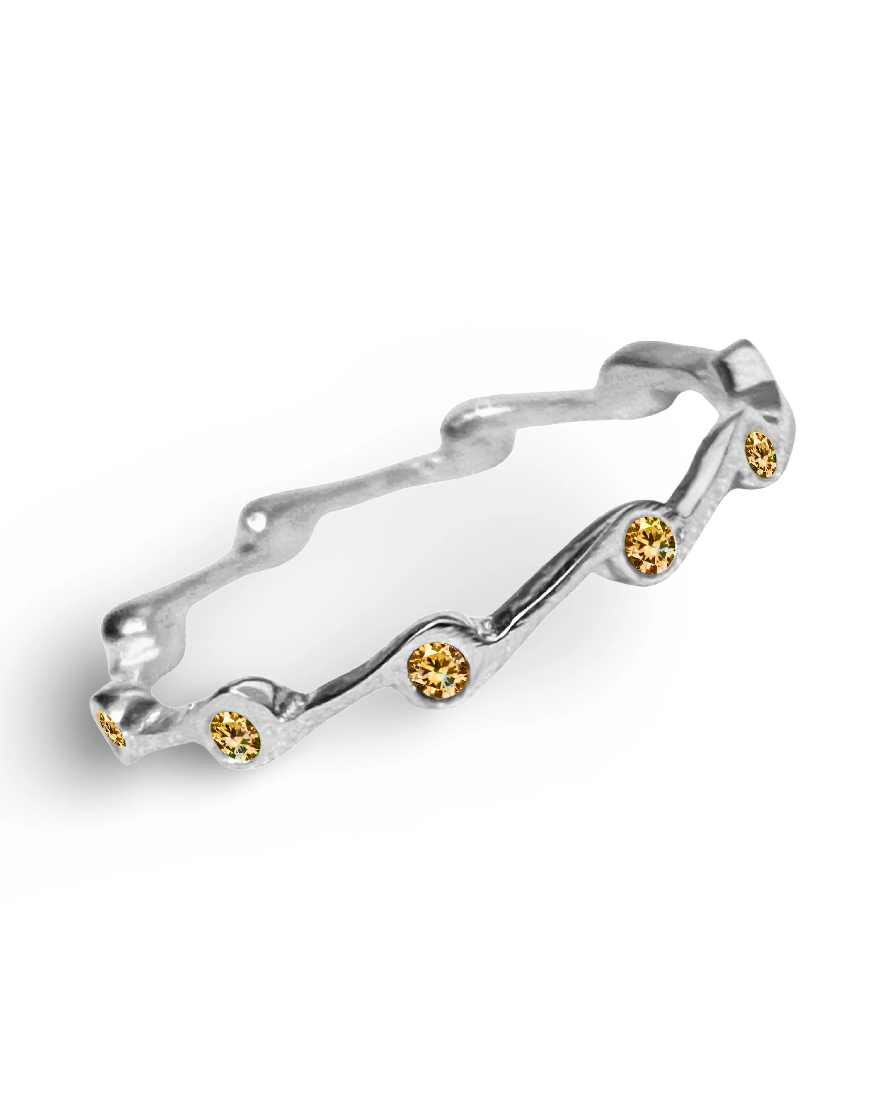 Topaz Birthstone Stacker Ring by The Urban Charm - Image 5