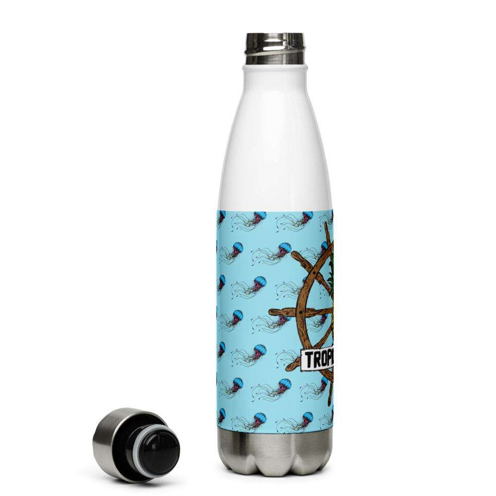 Tropical Seas Jellyfish Stainless Steel Water Bottle - Image 4