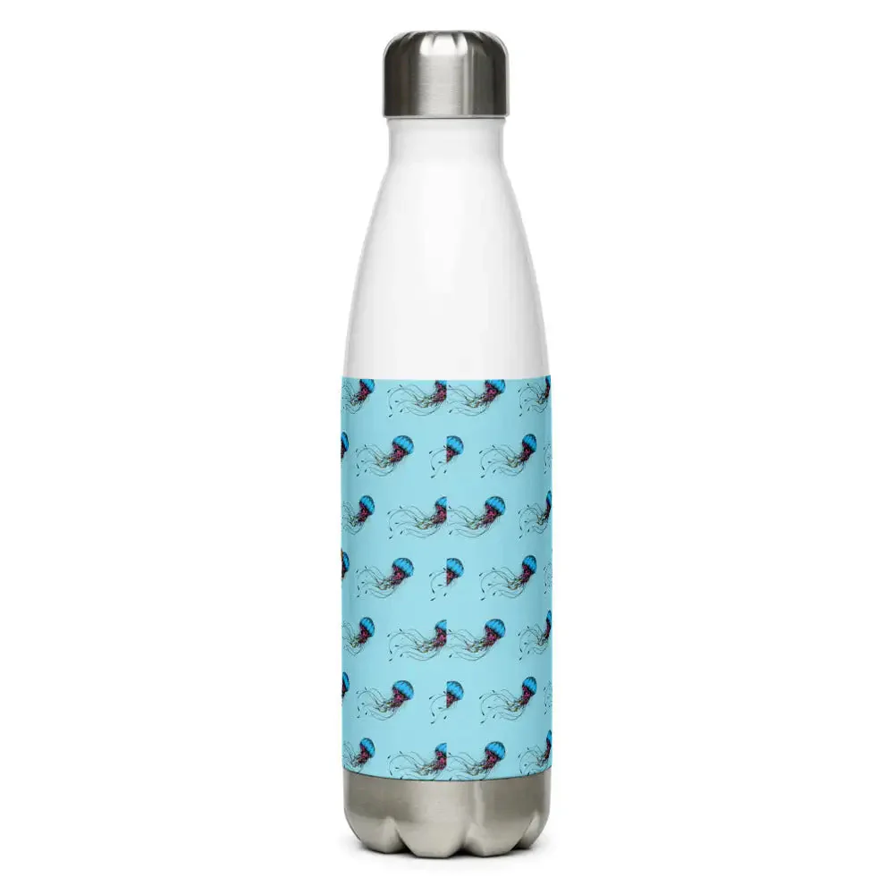 Tropical Seas Jellyfish Stainless Steel Water Bottle - Image 8