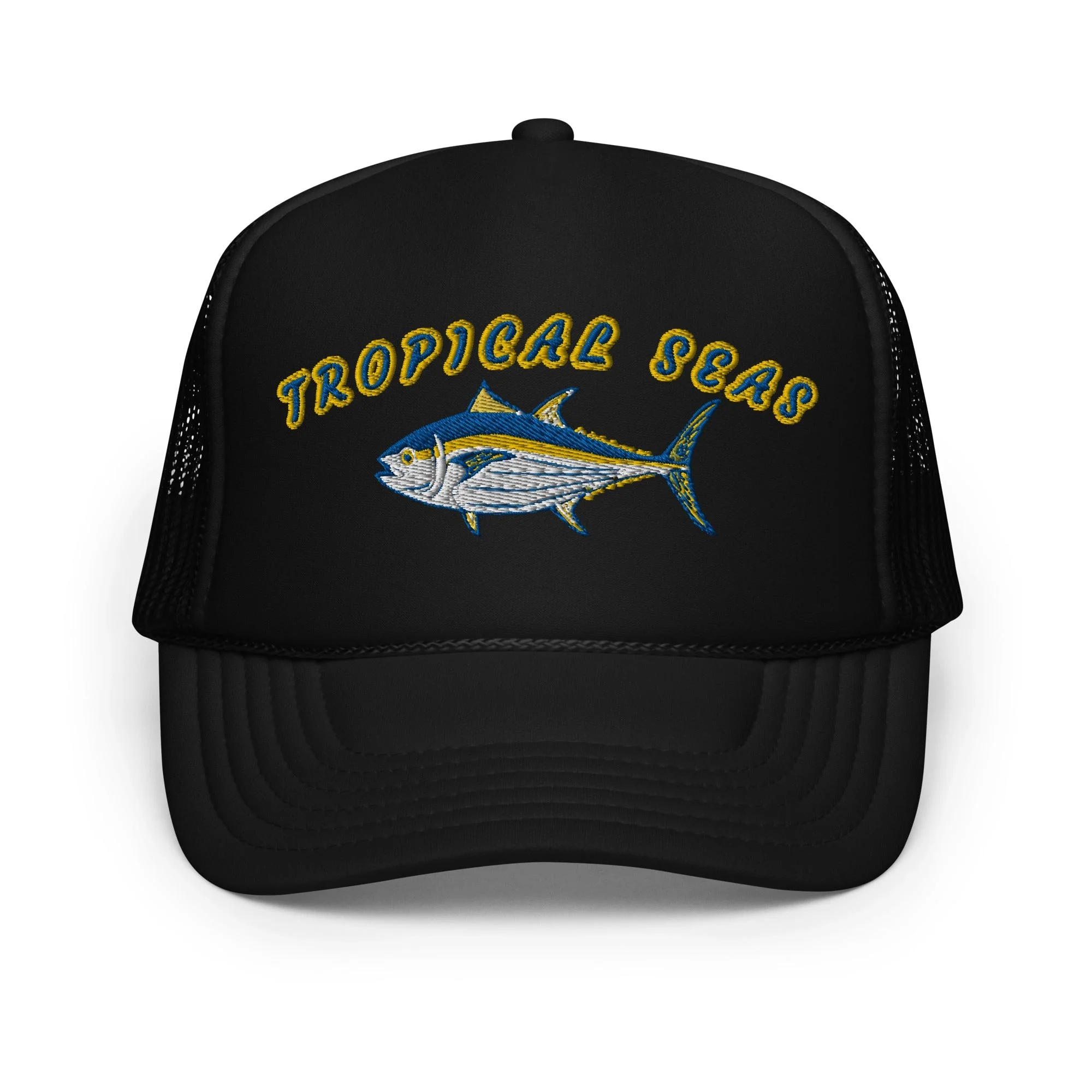 Tropical Seas Tuna Foam trucker hat - Image 3
