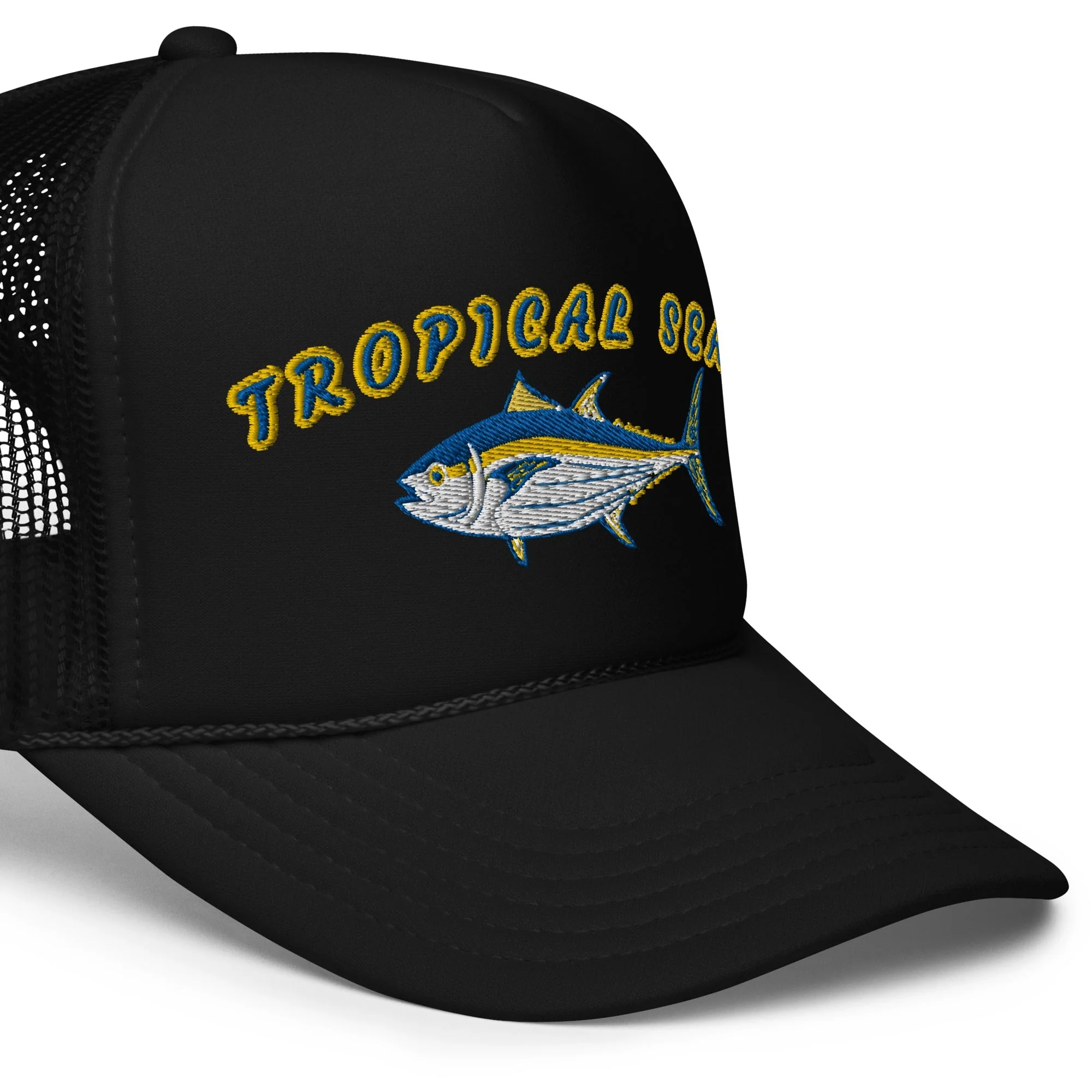 Tropical Seas Tuna Foam trucker hat - Image 8