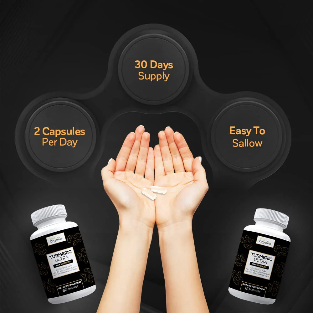 Turmeric Ultra Max Strength by Vita Organics - Image 5