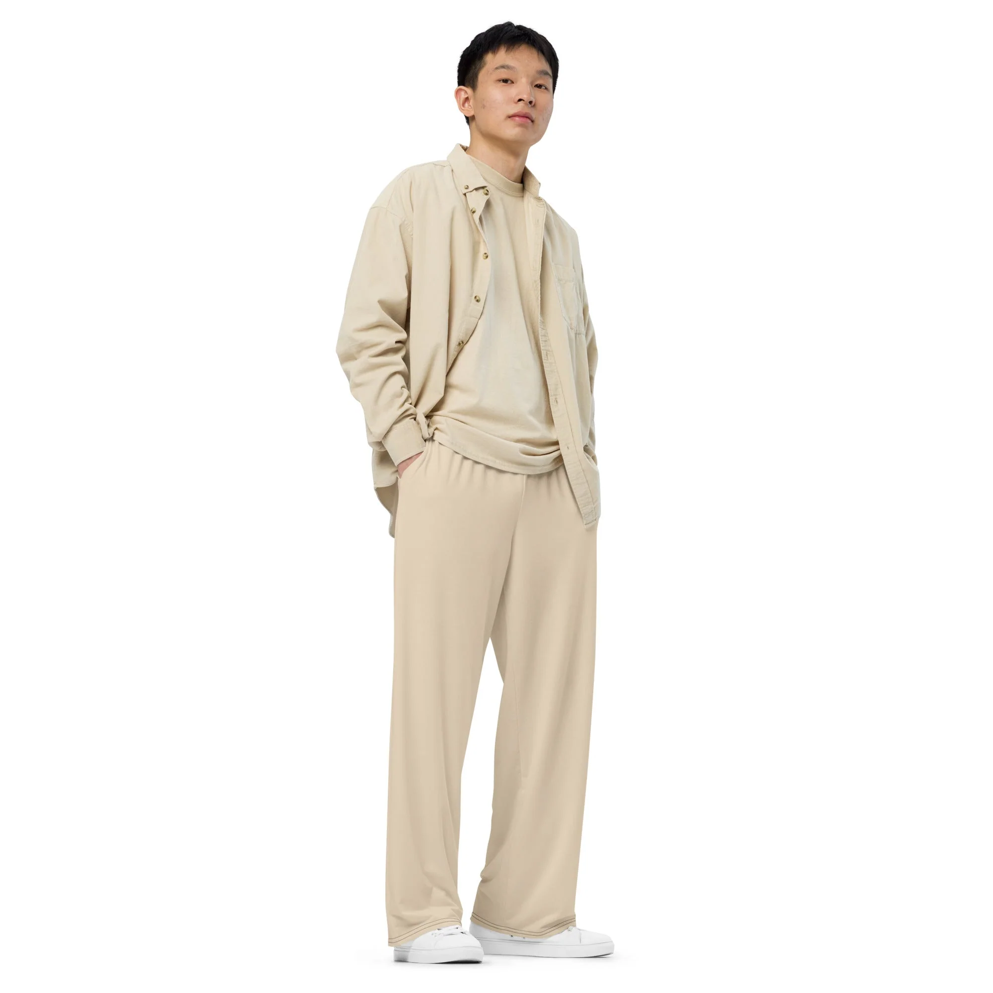 Unisex Sandy Wide-leg Pants - Image 2