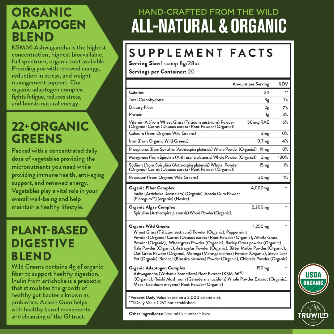 USDA Organic Greens Superfood - Image 2