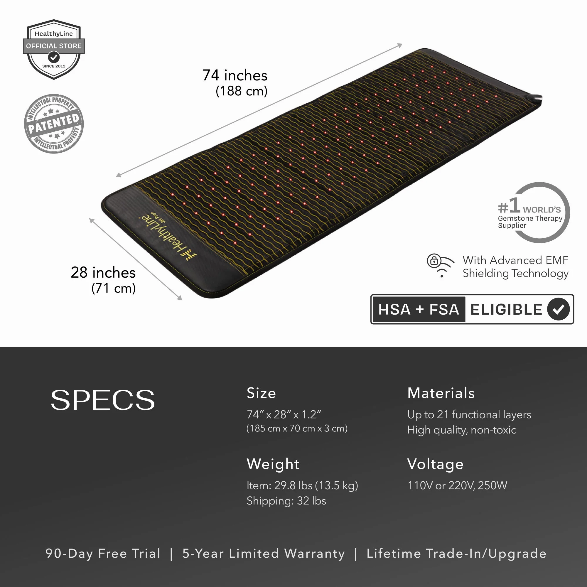 [Variant] The Jet Series / Jet Mat™ 72" x 24" - Image 16