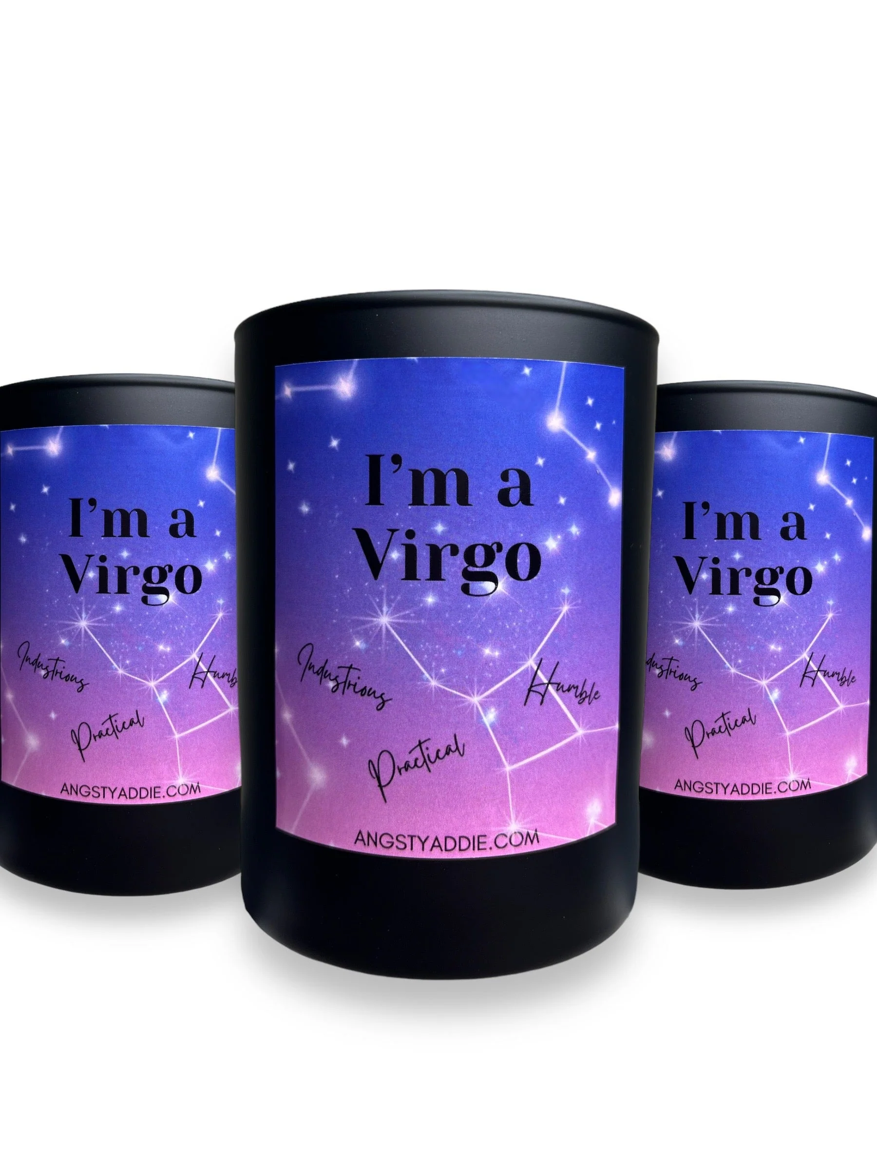 Virgo zodiac candle by Angsty Addie - Image 2