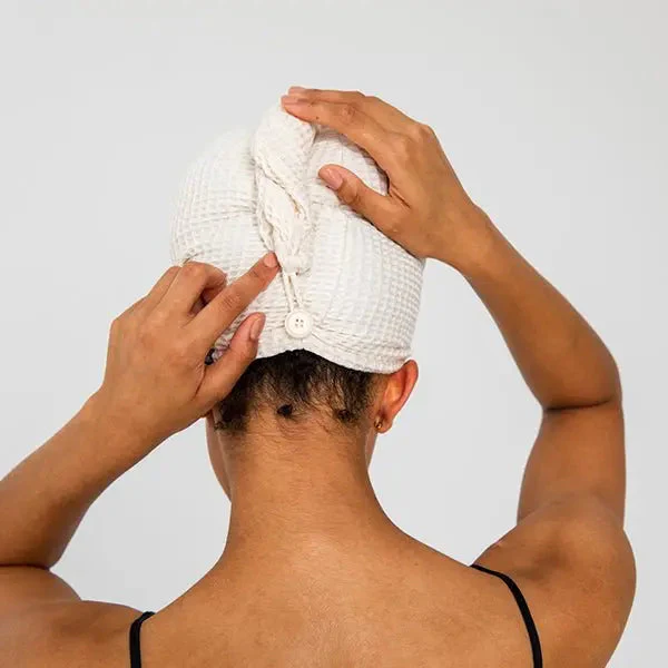 Waffle Hair Towel - Image 9