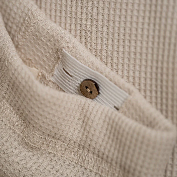 Waffle Long Sleeve Set - Image 2