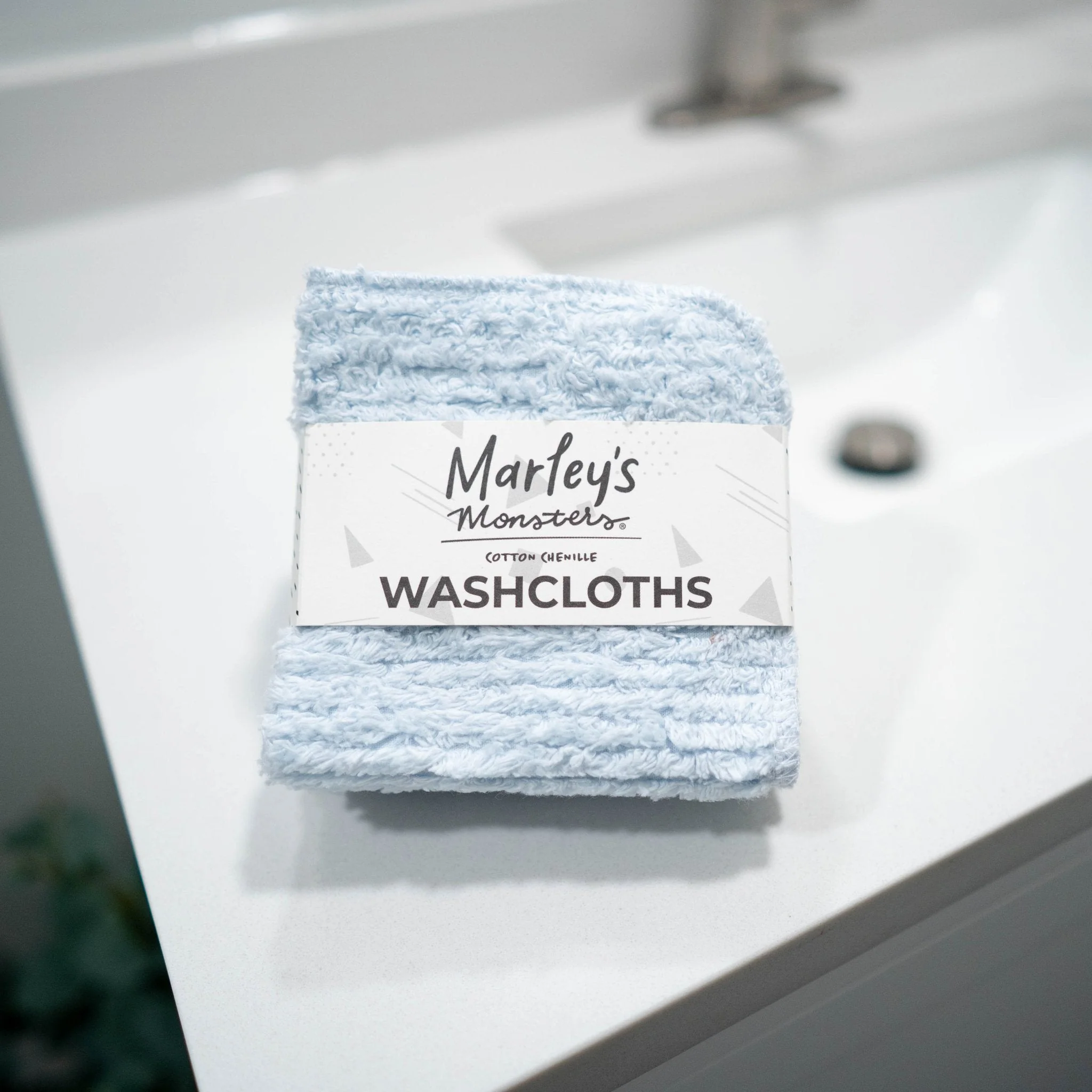 Washcloths: Cotton Chenille - 4 Count Pack - Image 4