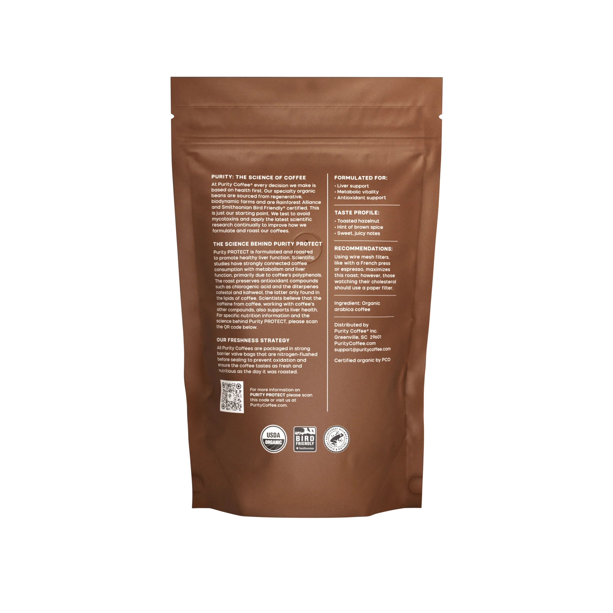 Wholesale - PROTECT: Light-Medium Roast Whole Bean Coffee 5lb - Image 2