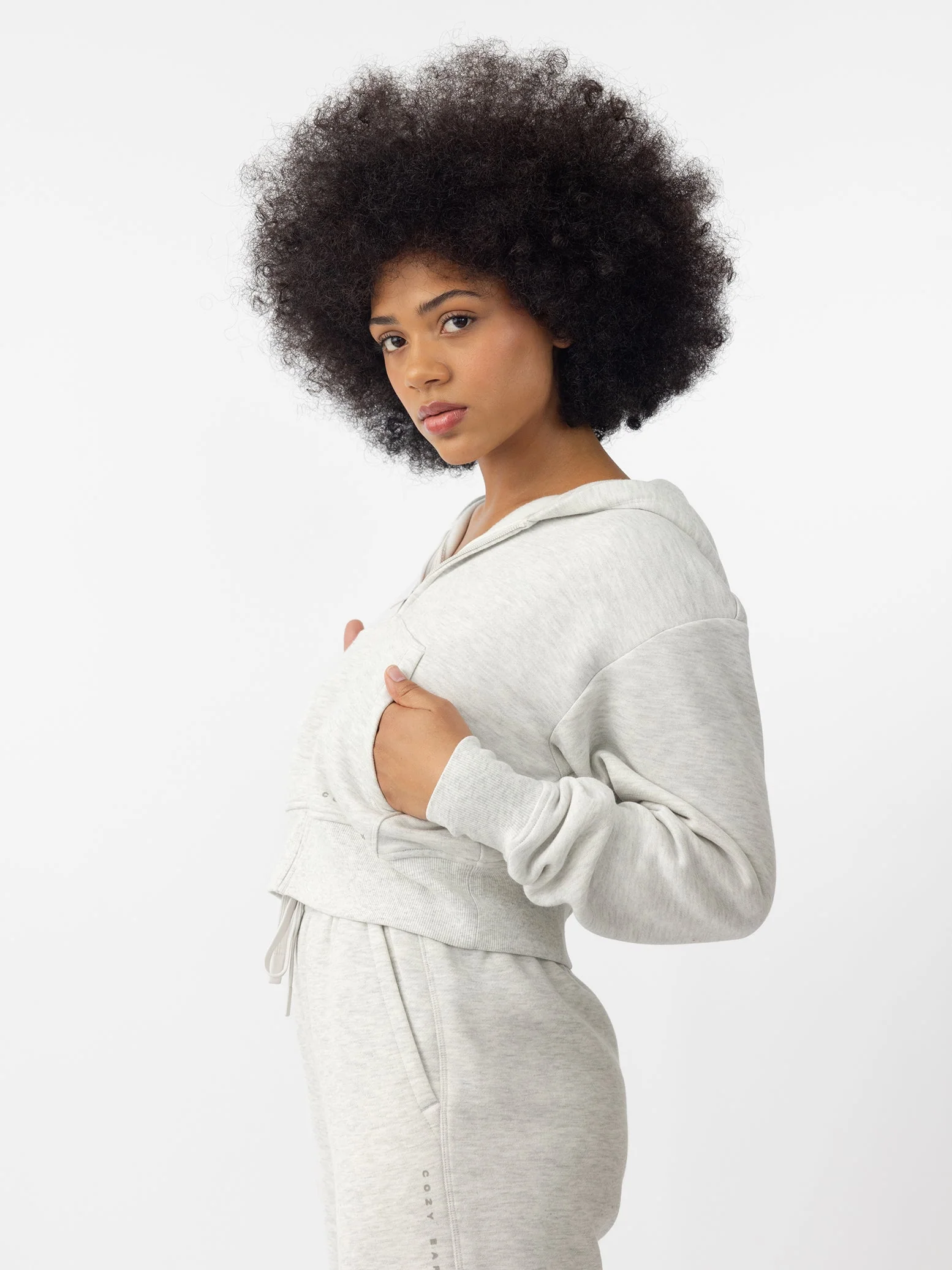 Women's CityScape Cropped Full Zip - Last Chance - Image 2