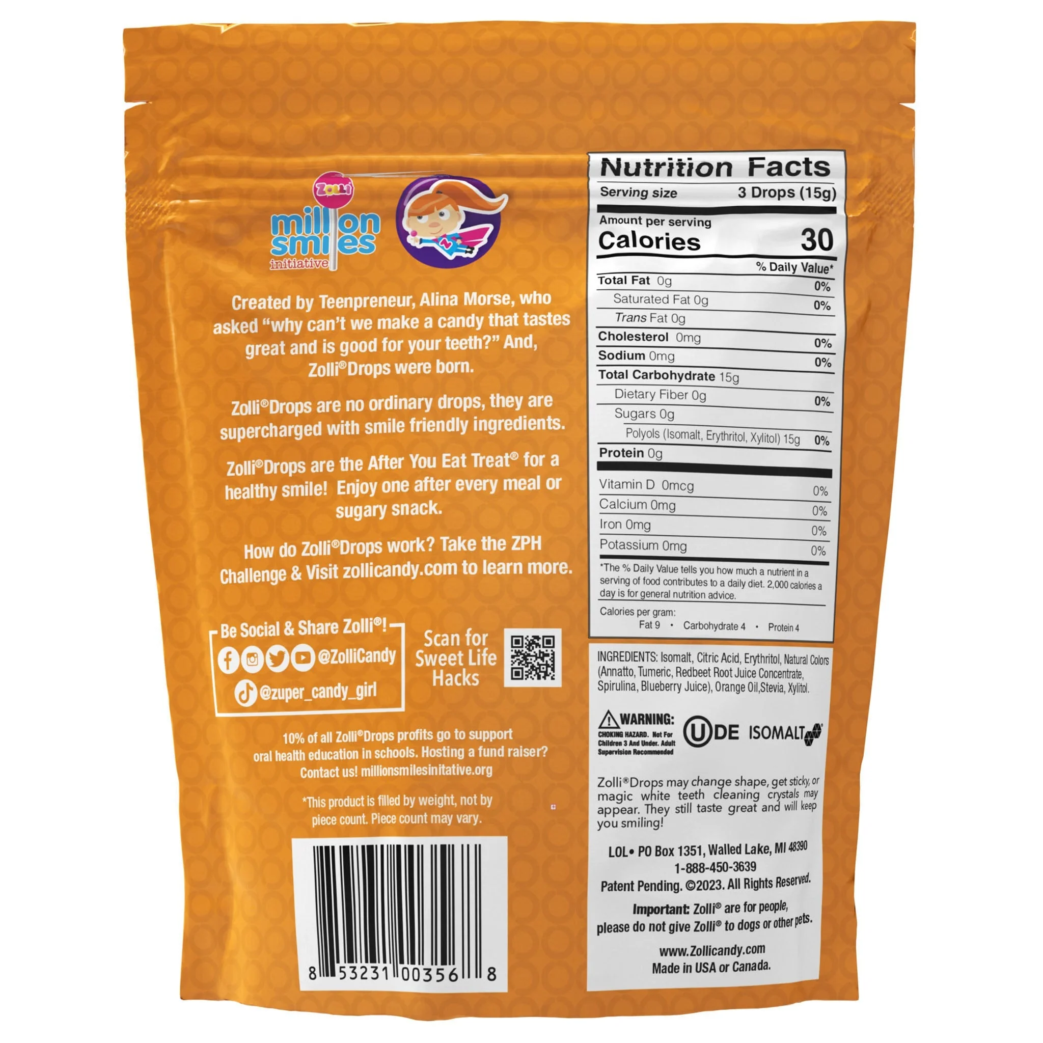 Zolli® Drops Assorted Fruit Flavors (3 Sizes) (Copy) - Image 7